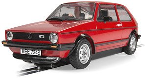 フォルクスワーゲン ゴルフ GTI レッド (スロットカー) (ミニカー)