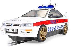 スバル インプレッサWRX ポリスバージョン (スロットカー) (ミニカー)
