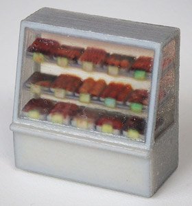 16番(HO) ショーケース / 総菜屋 [1/83・カラー] (鉄道模型)