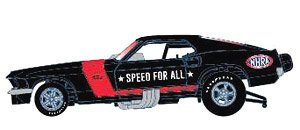 1969 Ford Mustang NHRA Funny Car (ミニカー)