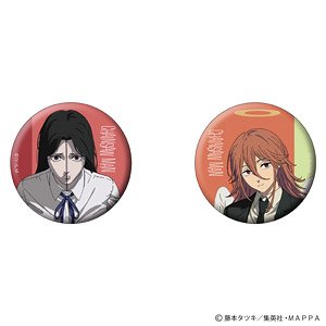 チェンソーマン 缶バッジセット 蜘蛛の悪魔 天使の悪魔 (キャラクターグッズ)