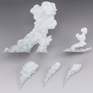 Soul Effect SMOKE White Ver. for S.H.Figuarts (Display)