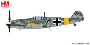 BF 109F-2 `Cabo Mecanico Zaro` Black 7, 2 Escuadrilla Azulm Russia, 1942 (Pre-built Aircraft)