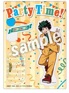 僕のヒーローアカデミアパーティータイム！ アクリルスタンドプレート 緑谷出久 (キャラクターグッズ)
