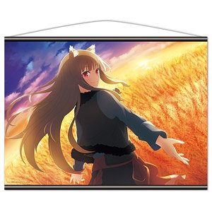 TVアニメ「狼と香辛料 MERCHANT MEETS THE WISE WOLF」 B2タペストリーB[ホロ] (キャラクターグッズ)