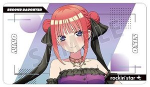五等分の花嫁∽ rockin`starコラボ 描き下ろし 中野二乃 ロックアイドルver. マルチデスクマット (カードサプライ)