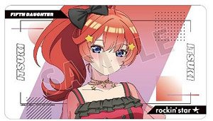 五等分の花嫁∽ rockin`starコラボ 描き下ろし 中野五月 ロックアイドルver. マルチデスクマット (カードサプライ)