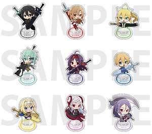 「ソードアート・オンライン」 トレーディングアクリルスタンド デフォルメ (9個セット) (キャラクターグッズ)