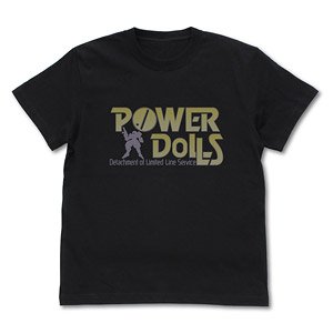 POWER DoLLS Tシャツ/BLACK-M (キャラクターグッズ)