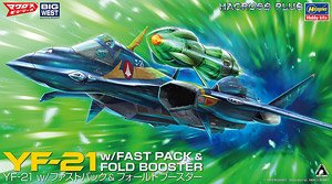 YF-21 w/Fast Pack & Fold Booster (Plastic model)
