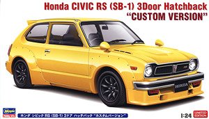 Honda Civic RS (SB-1) 3 Door Hatchback `Custom Version` (Model Car)