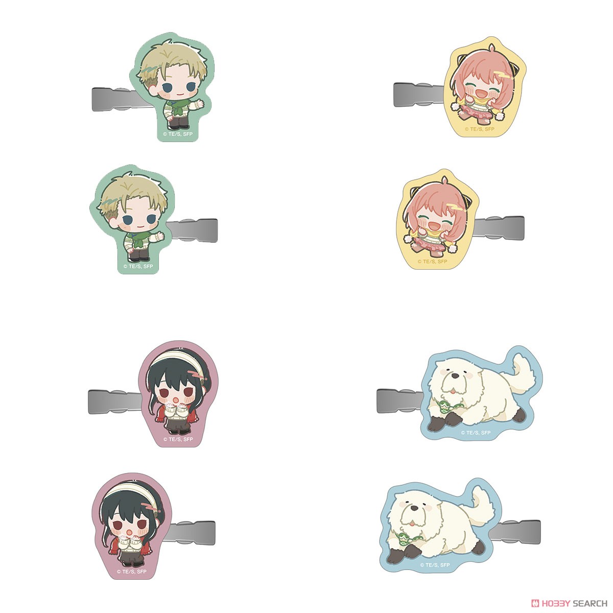 SPY×FAMILY ヘアクリップ ロイド・フォージャー (キャラクターグッズ) その他の画像1