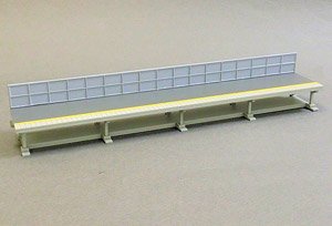 16番(HO) 対向式都市近郊型ホーム 中間部キット (2組入り) (組み立てキット) (鉄道模型)