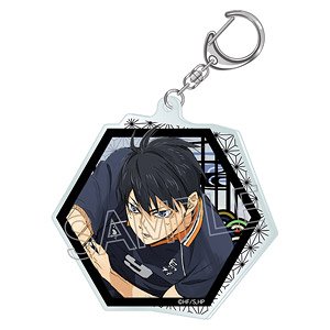 ハイキュー!! 切り絵シリーズ vol.5 アクリルキーホルダー 影山飛雄 (キャラクターグッズ)