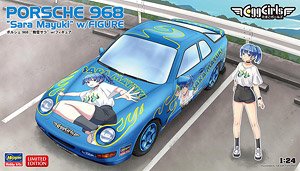 Porsche 968 `Sara Mayuki` w/Figure (Model Car)