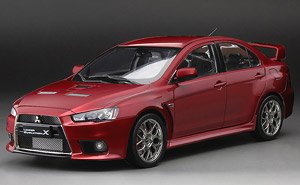 Mitsubishi Lancer Evolution X Red Metallic (Diecast Car)