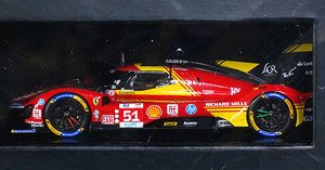 Ferrari 499P No.51 Ferrari AF Corse 3rd Le Mans 24H 2024 A.Pier Guidi J.Calado A.Giovinazzi (ミニカー)