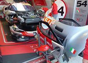 Ferrari 296 GT3 No.54 Vista AF Corse Le Mans 24H 2024 T.Flohr - F.Castellacci - D.Rigon (Diecast Car)