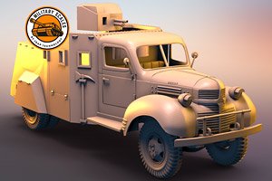 仏・ダッジ・タナケ即席装甲車 (プラモデル)