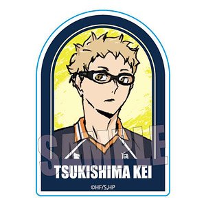 スタンディアクリルバッジ ハイキュー!! 月島蛍 (キャラクターグッズ)