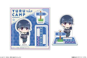 ゆるキャン△ SEASON3 ミニキャラ アクリルフィギュアmini 04 志摩リンB (キャラクターグッズ)