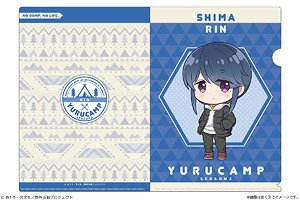 ゆるキャン△ SEASON3 ミニキャラ A4クリアファイル 03 志摩リンA (キャラクターグッズ)