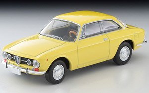 TLV-155c アルファロメオ 1750GTV (黄) (ミニカー)