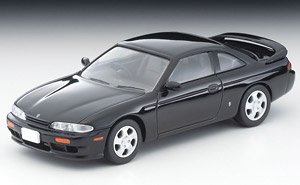 TLV-N333a Nissan Silvia Q`s Aero 1995 (Black) (Diecast Car)
