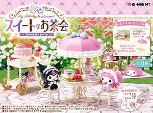 My Melody My Melody Kuromi Sweet Tea Party (Set of 8) (Anime Toy)