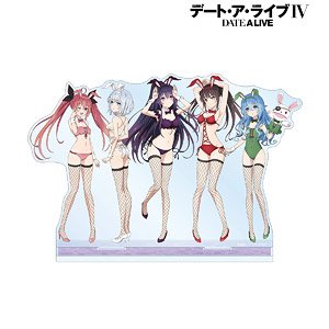 Date A Live IV [Especially Illustrated] Assembly Swimwear Bunny Ver. Big Acrylic Stand (Anime Toy)