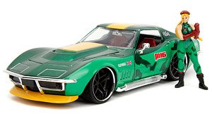 1969 コルベット ストリートファイター/キャミィ フィギュア付 (ミニカー)