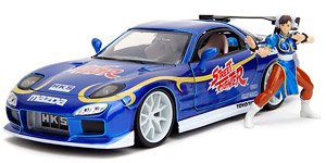 1993 マツダ RX-7 ストリートファイター/春麗 (チュン・リー) フィギュア付 (ミニカー)