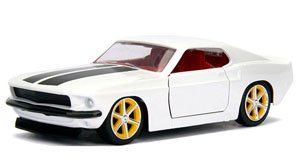 F&F フォード マスタング MKI ホワイト (ローマン) (ミニカー)