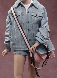 SA Toys 1/6 Female Outfit Summer Denim Set (Fashion Doll)