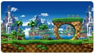 Sonic the Hedgehog Green Green Hill Zone Multi Desk Mat (Card Supplies)