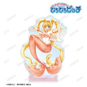 Pichi Pichi Pitch Pink Hanamori-Sensei [Especially Illustrated] Lucia Nanami Hane wo Matotta Mermaid Ver. Extra Large Acrylic Stand (Anime Toy)