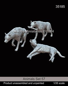Animals Set 57 (Plastic model)