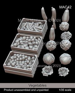 Vegetables (Plastic model)