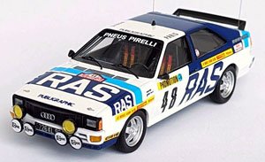 アウディ クアトロ 1983年モンテカルロラリー #48 Pierre Bos / Nico Demuth (ミニカー)