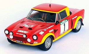フィアット 124 Abarth Rallye 1975年ポルトガルラリー 2位 #1 Hannu Mikkola / Jean Todt (ミニカー)