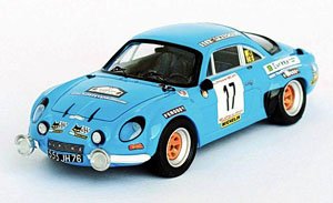 アルピーヌルノー A110 1977年イープルラリー 7位 #17 Maurice Nusbaumer / Annie Gourdain (ミニカー)