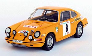 ポルシェ 911 S 1970年TAPラリー 3位 #8 Bjorn Waldegaard / Hans Thorszelius (ミニカー)