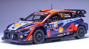 Hyundai i20 N Rally1 2023 Central European Rally Winner #11 T.Neuville / M.Wydaeghe (Diecast Car)