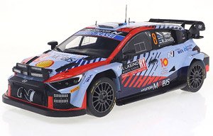 Hyundai i20 N Rally1 2024 Monte Carlo Rally #8 O.Tanak / M.Jarveoja (Diecast Car)