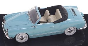 VW カルマンギア カブリオレ 1957 ライトブルー (ミニカー)