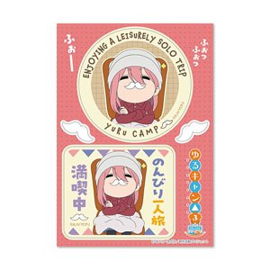 ゆるキャン△ SEASON3 GG3耐ステッカーのんびり一人旅満喫中 (キャラクターグッズ)