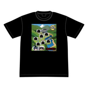 ゆるキャン△ SEASON3 畑薙アタック!!地獄のデスロードTシャツ M (キャラクターグッズ)