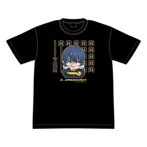 ゆるキャン△ SEASON3 肉肉肉肉肉ーッ!!!!Tシャツ M (キャラクターグッズ)