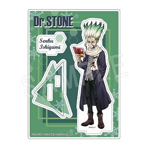 Dr. Stone Acrylic Stand Winter Meet Up Ver. Senku Ishigami (Anime Toy)