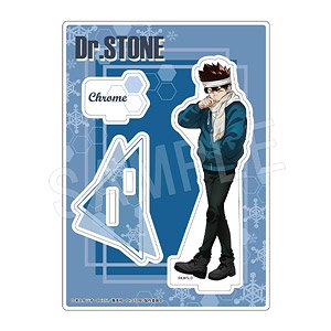 Dr. Stone Acrylic Stand Winter Meet Up Ver. Chrome (Anime Toy)